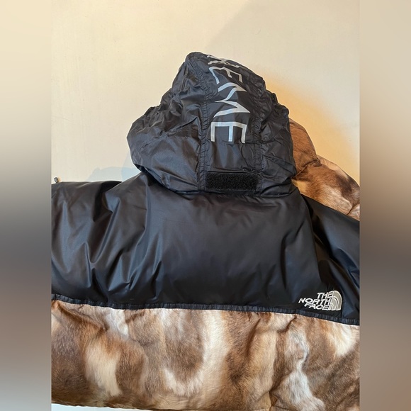 Supreme the north face tnf fur print nuptse - Picture 5 of 5